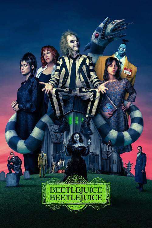 Beetlejuice Beetlejuice (2024) poster
