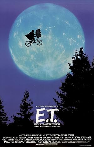 E.T. the Extra-Terrestrial poster