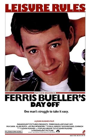 Ferris Bueller's Day Off poster