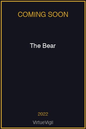 The Bear poster