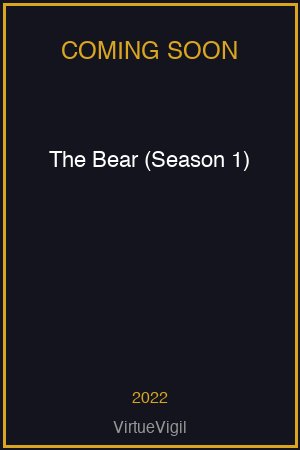 The Bear (Season 1) poster
