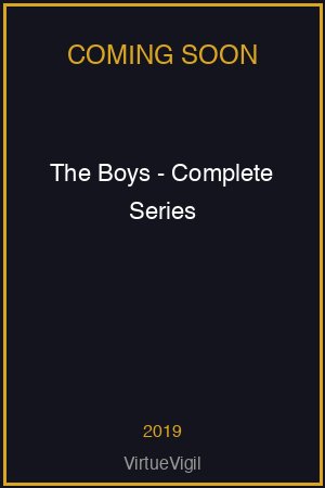 The Boys - Complete Series poster