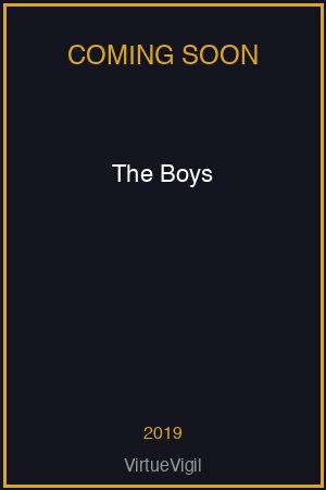The Boys poster
