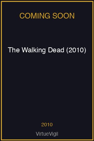 The Walking Dead (2010) poster