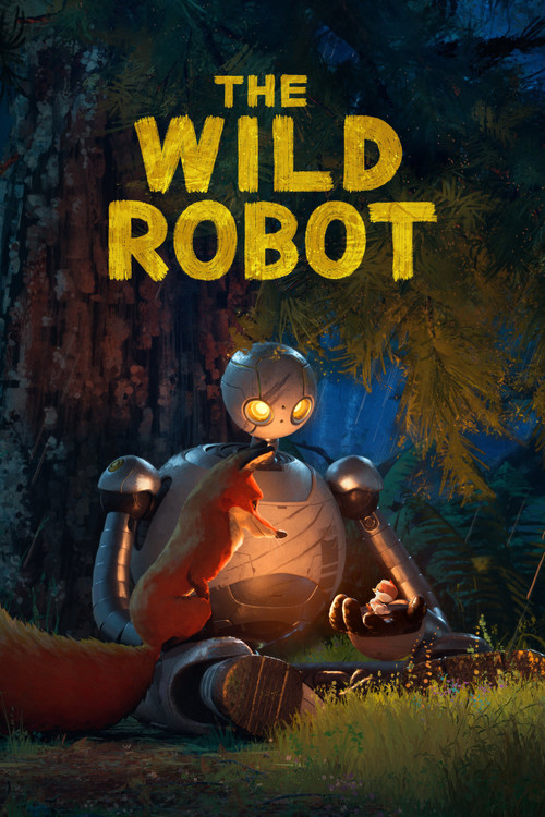 The Wild Robot (2024) poster