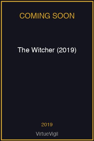 The Witcher (2019) poster