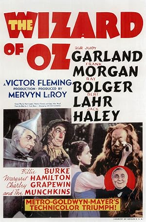 The Wizard of Oz poster