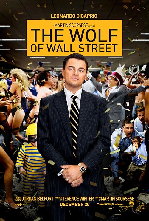 The Wolf of Wall Street poster